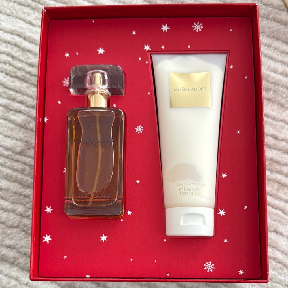 Estee Lauder Cinnabar Indulgent Duo Gift Set